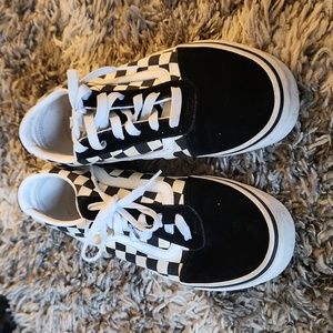 Checkered vans